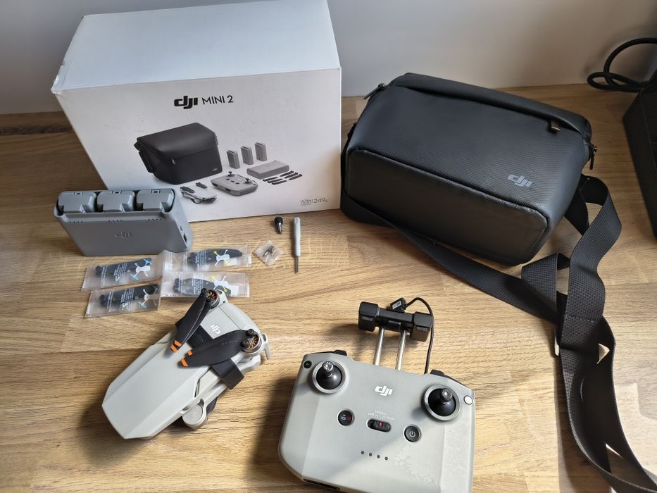 Dron DJI mini 2 duży zestaw