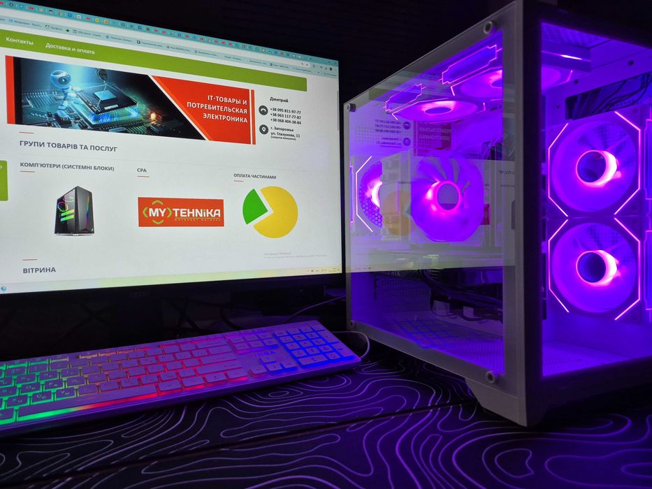 Ryzen 7 5700 8 ядер 16 потоків / 16gb DDR4 / GeForce 1080Ti 11gb НОВИЙ