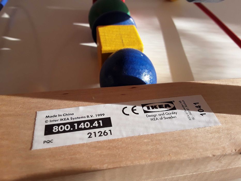 IKEA MULA Przekładanka Zabawka Edukacyjna Dzieci