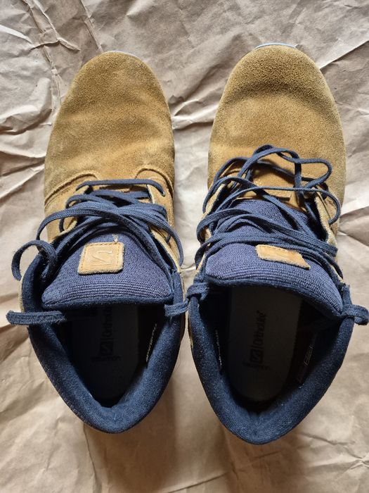 Buty zimowe Salomon r.44 wkł.27,5cm stan dobry trekkingowe śniegowce