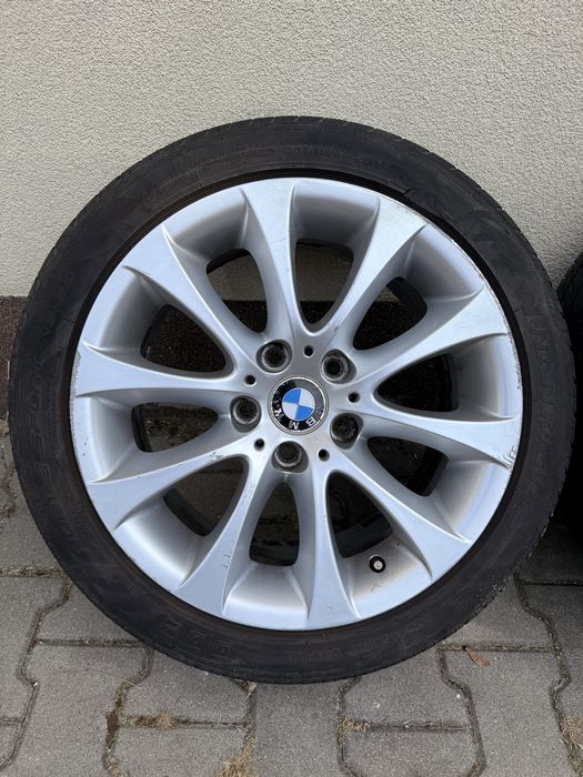Oryginalne alufelgi BMW 17" Styling 188 5x120 E90 E92 E87 E46 + opony