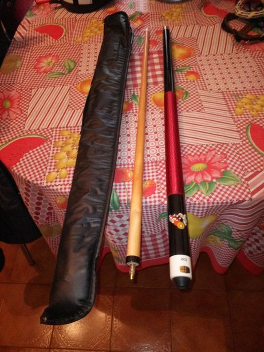 Taco de snooker com bolsa