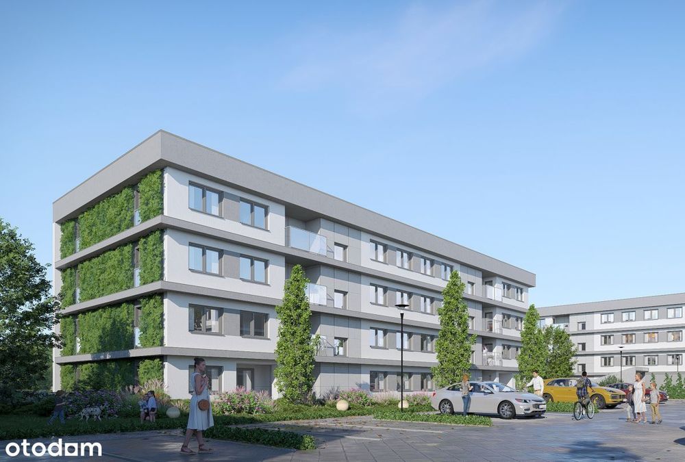 3-pokojowe mieszkanie 50m2 + ogródek Bezpośrednio