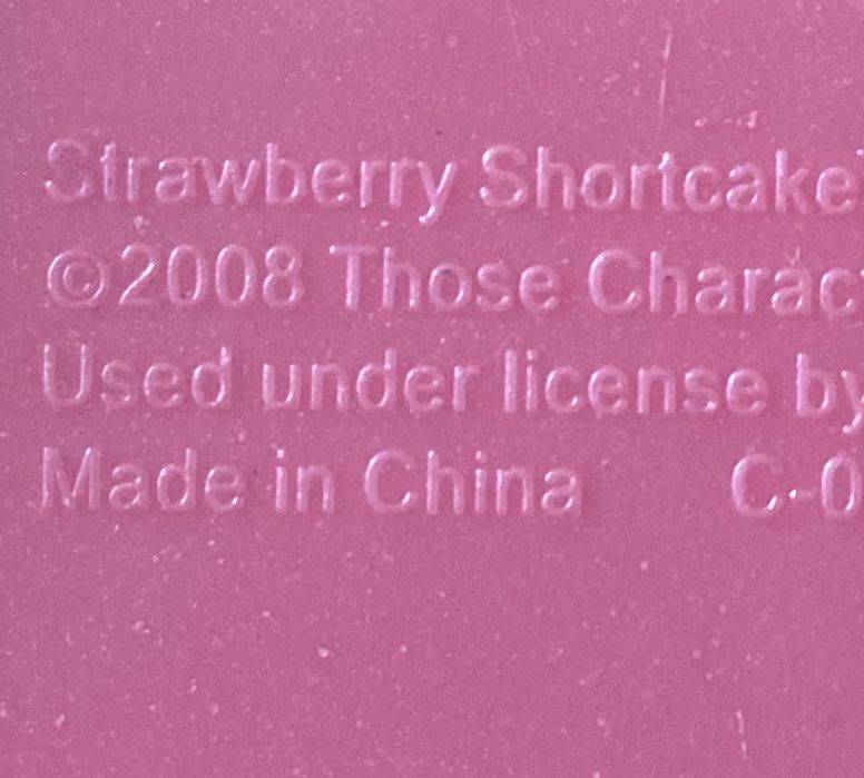 Carro e boneca Strawberry Shortcake de 2008429699206953062407