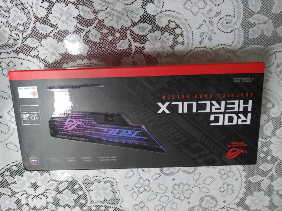 ASUS ROG Strix Herculx — suporte GPU, como novo, c/ garantia