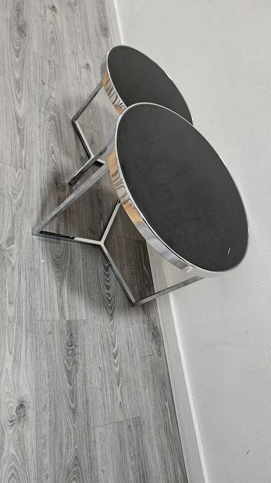 Zestaw stolików czarnych Witek Home