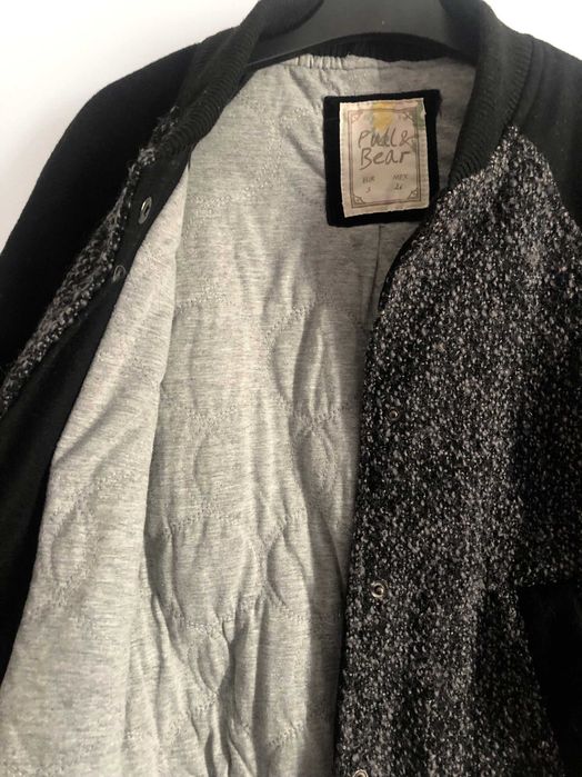 Bluza kurtka bomber boucle  Pull&Bear
