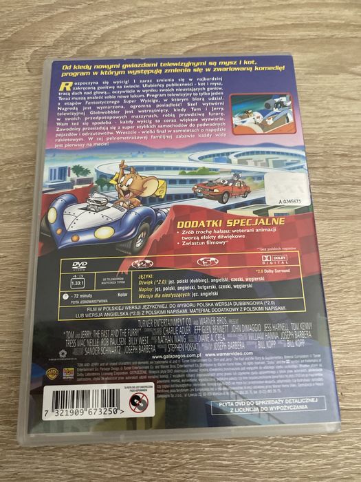 Tom i jerry szybcy i kudłaci DVD