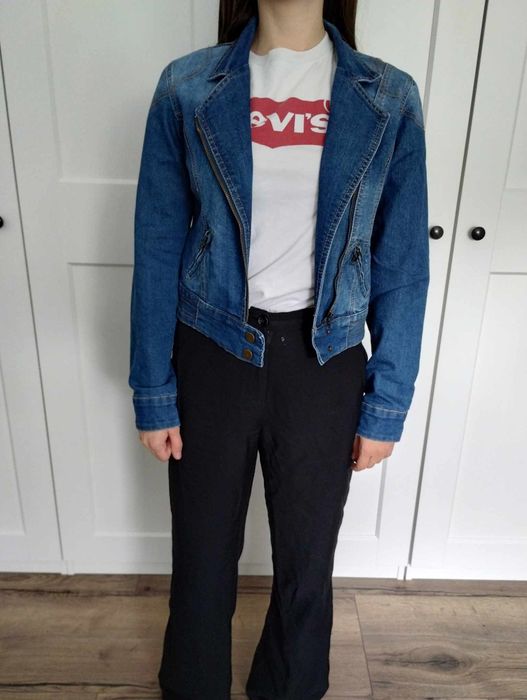 Kurtka jeansowa niebieska