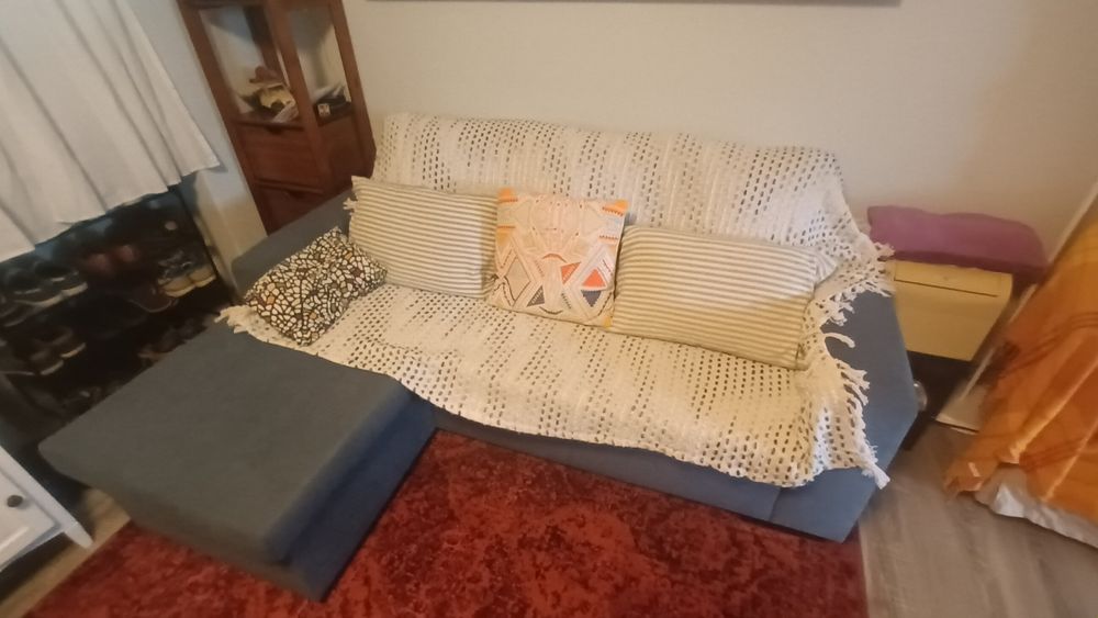 Sofá chaise longue reversível