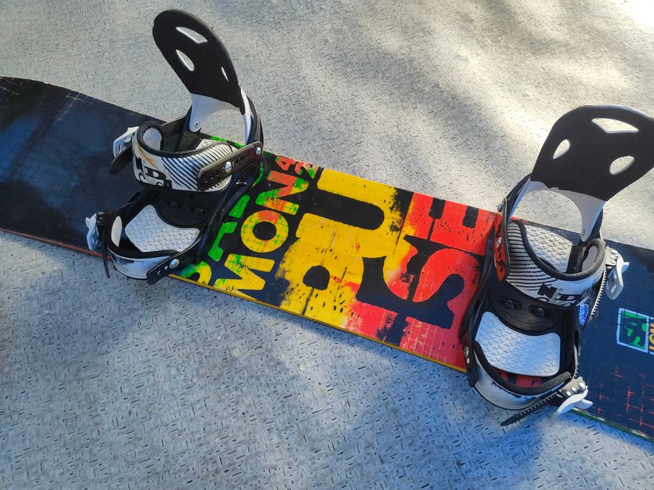 Uniwersalny All-Mtn SALOMON PULSE 142 cm + wiązanie NIDECKER ! serwis