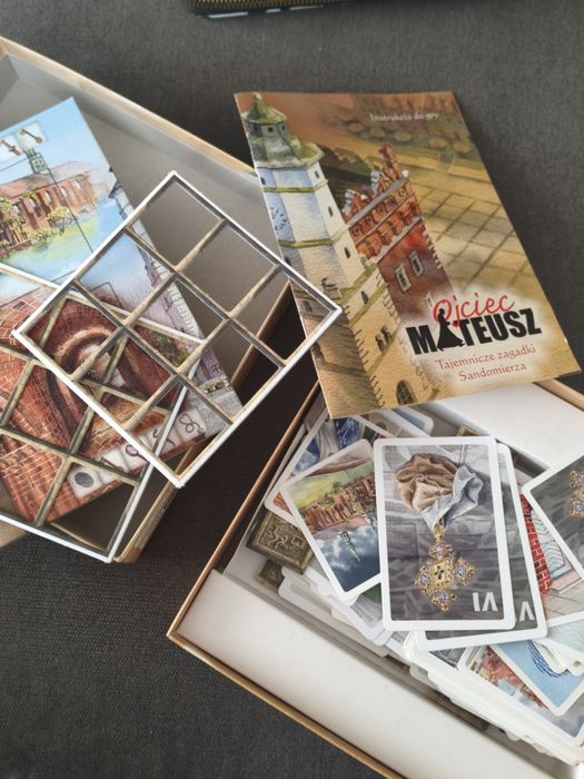 Ojciec Mateusz tajemnicze zagadki Sandomierza gra planszowa