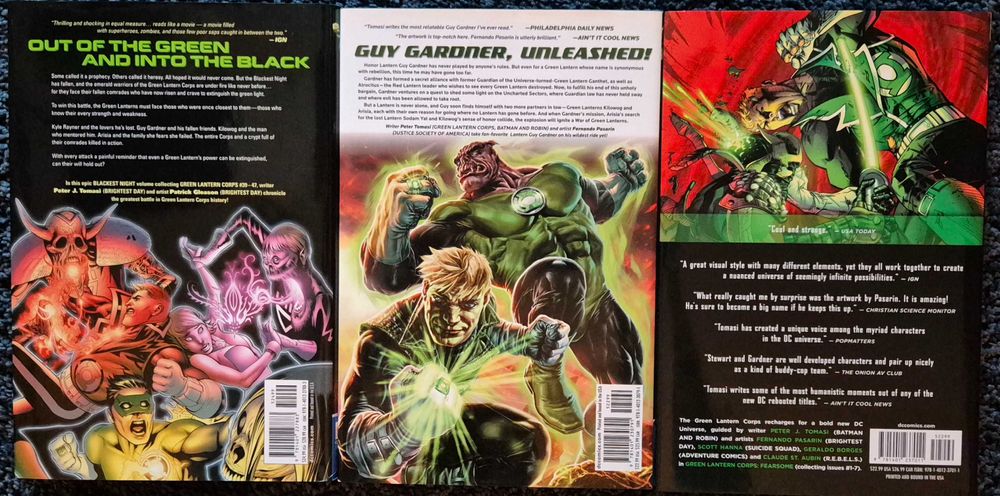 DC Comics (Green Lantern Corps, JLA, Animal Man, JSA, Darkseid War)