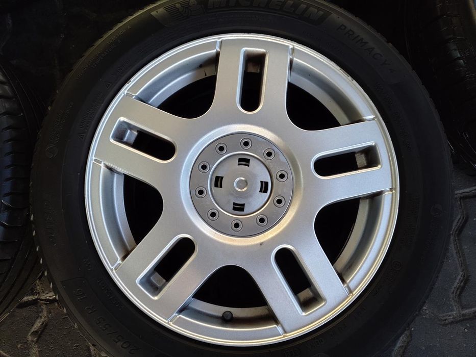JANTES VW R16 COM PNEUS 205/55 FURAÇÃO 5X100