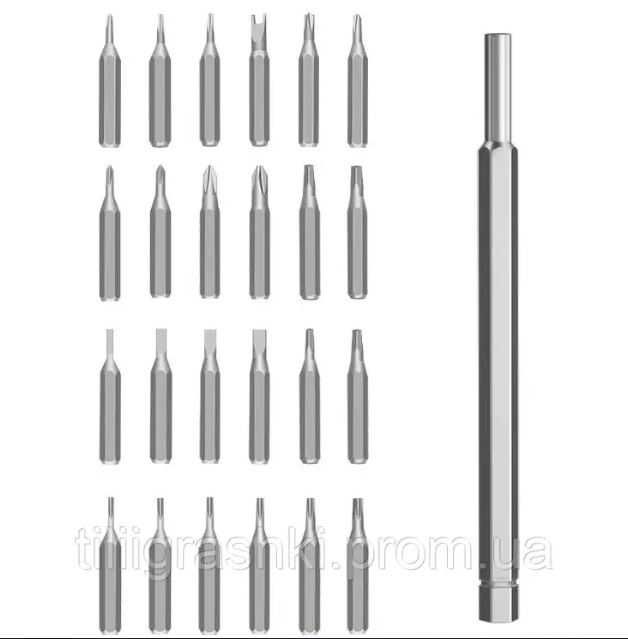 Набор прецизионных бит 24-в-1 Precision Screwdriver Mini Tool Kit
