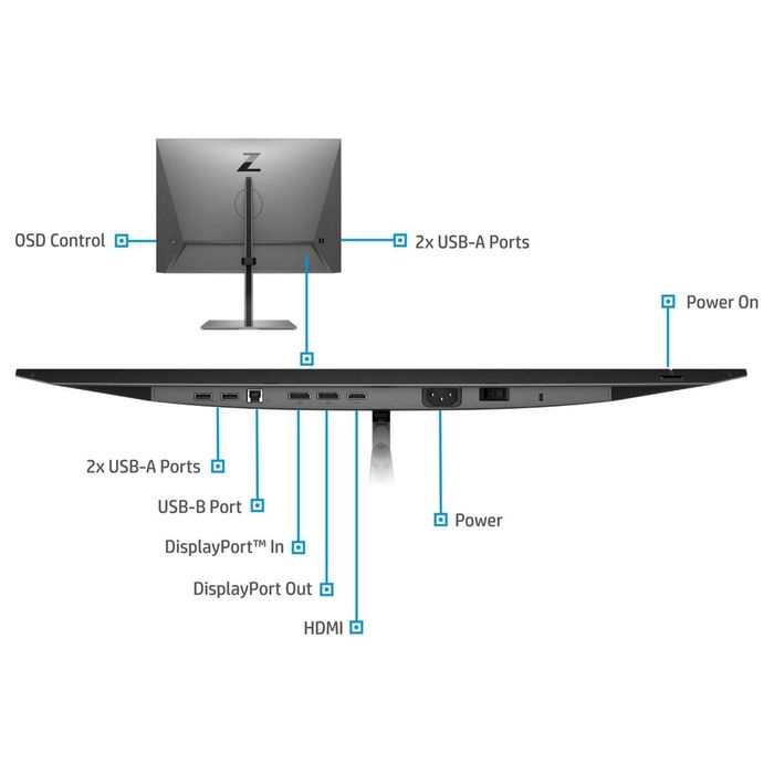 Monitor HP Z24n G3 (24 polegas NOVO)