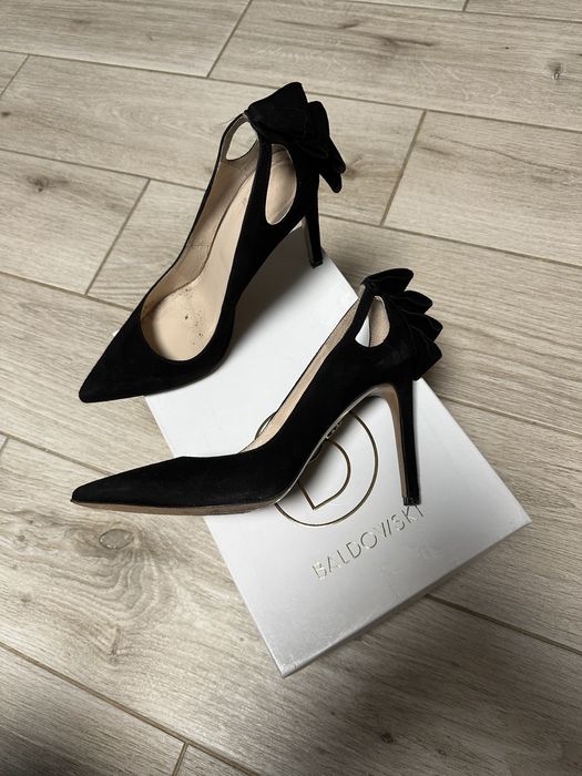 Szpilki czarne Baldowski roz. 39