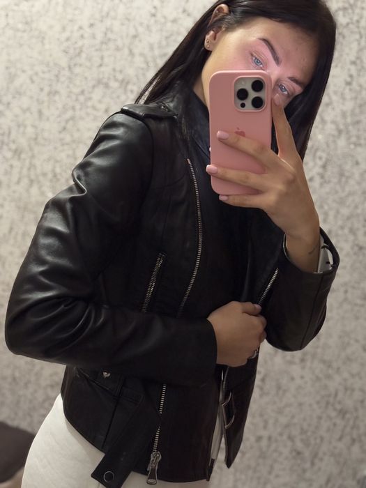 Куртка косуха на молнии