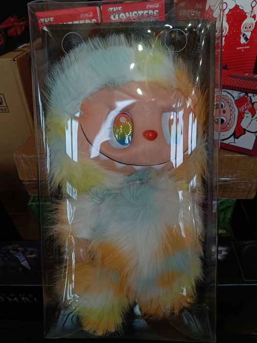 38 см Labubu Колекційна яскрава м'яка іграшка "Лабубу" (Код 1134)