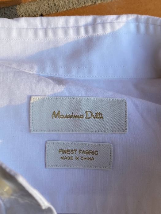 Рубашка Massimo Dutti оригінал M біла