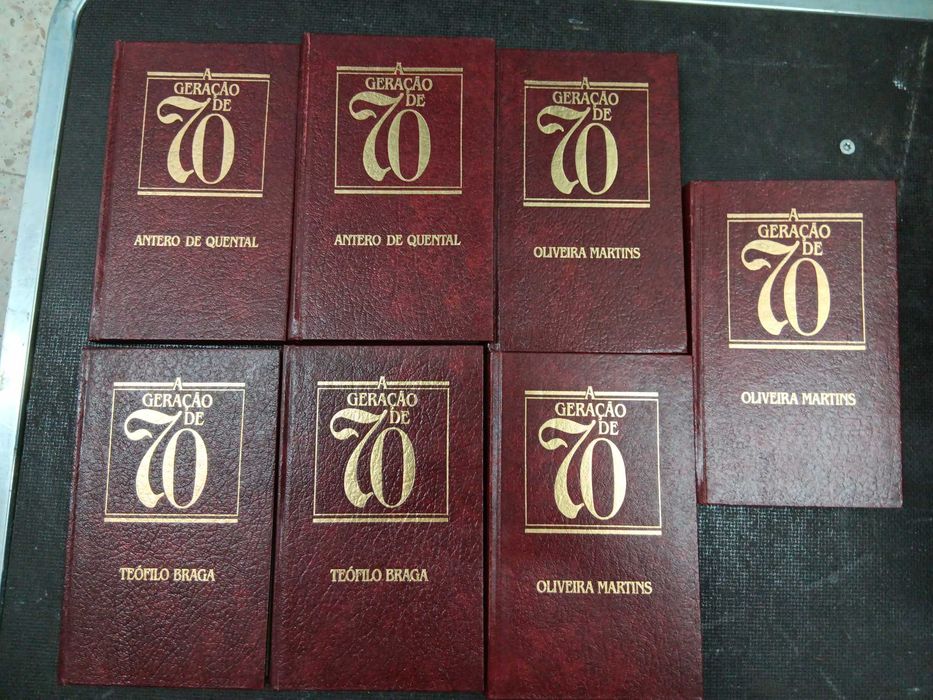 Livros  "A Geração de 70"