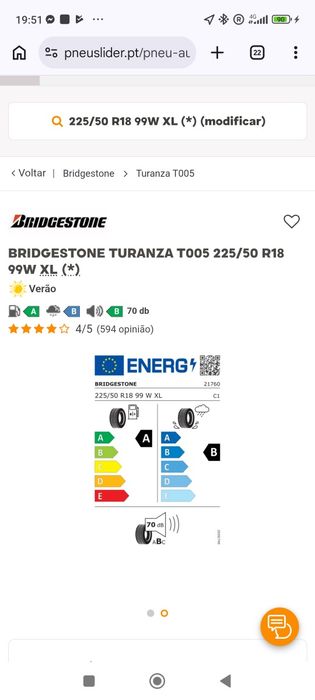 Vendo 2 pneus semi novos