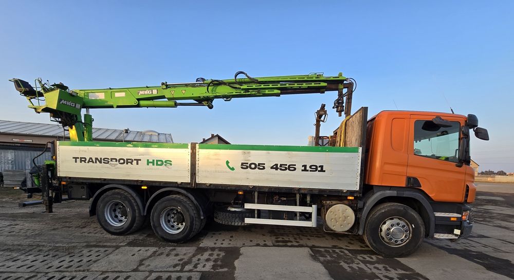 Scania 6x4 z HDS MKG  CENA Brutto