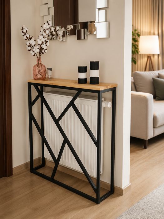 Konsola loft czarna