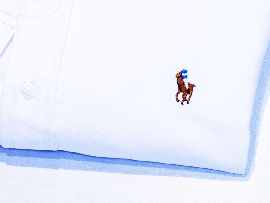 POLO RALPH LAUREN  koszula XS/S  Non iron Japan Selection biała button down oxford Cena Producenta: 420 €