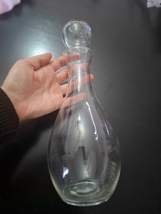 Garrafa de cristal, estilo mais moderno