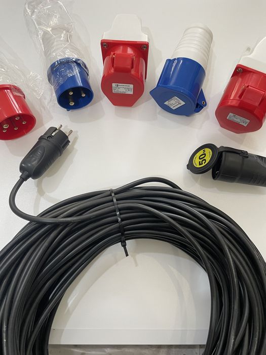 Подовжувач на котушці по 30,40,50 м  2х1,5  (2х2,5) удлинитель