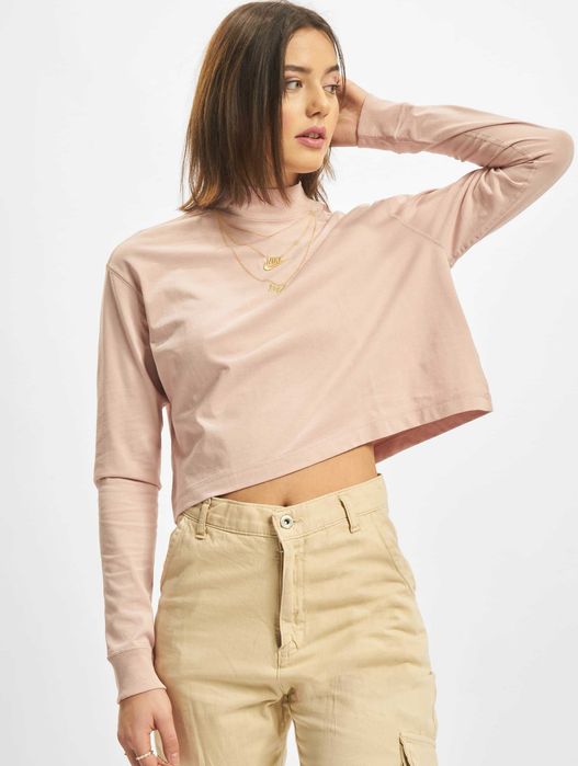 NIKE Sportswear Nowa Bluzka Damska S-XL Koszulka półgolf Oryginalna