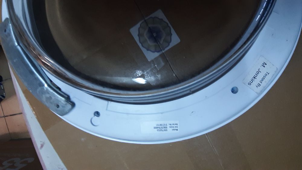 Porta de máquina de secar roupa