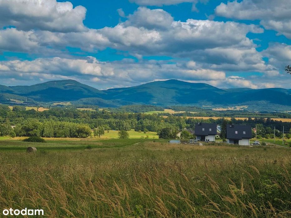 Działka z widokiem na Masyw Śnieżnika