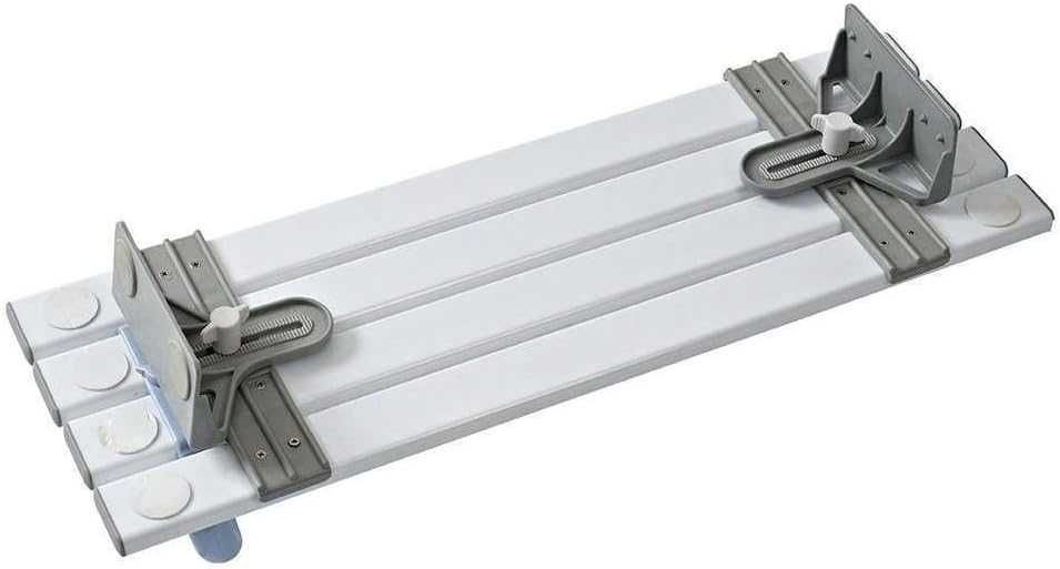 NRS Healthcare Slatted Bath Board, 660 mm / 26 cali, biały nowy