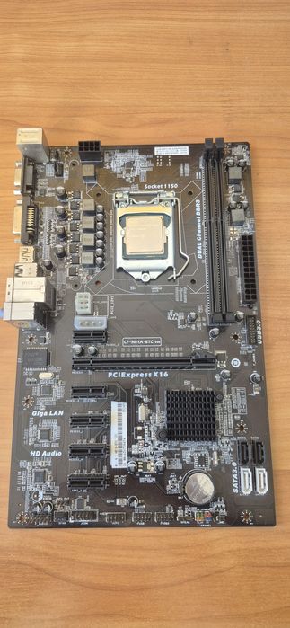 Комплект материнська плата Colorful H81A-BTC V20 + CPU Celeron G1840