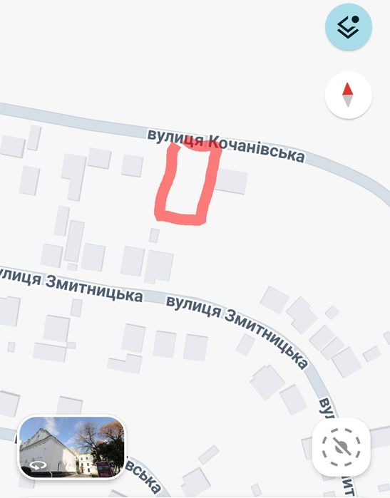 Ділянка під будівництво.