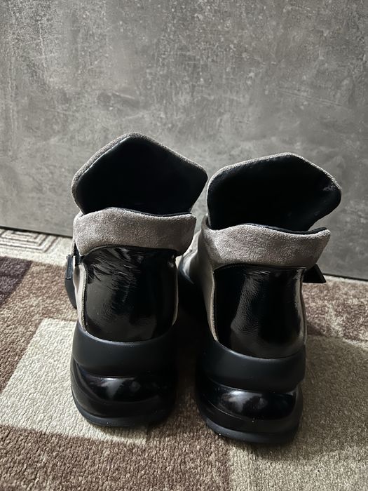 Ботинки натуральный замш р.39 весна осень