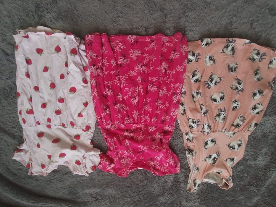 Letnie sukienki dla dziewczynek pakiet rozm.134