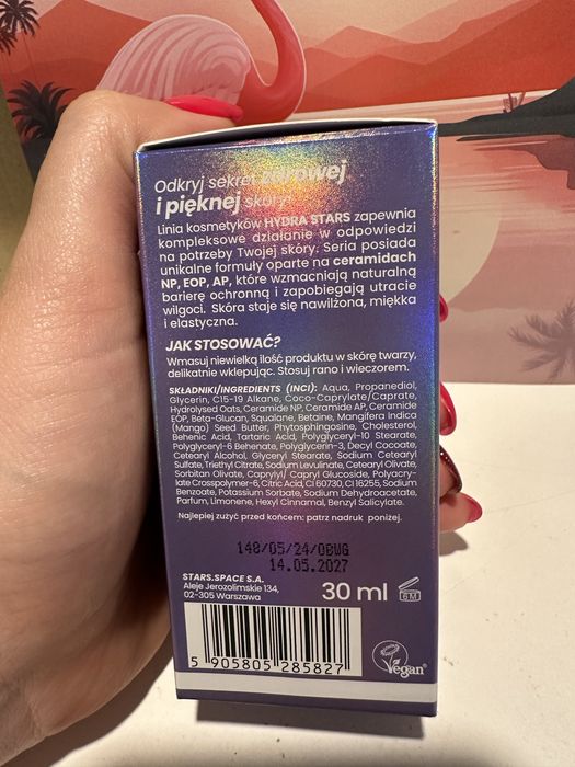 Stars from the stars hydra stars moist & mild nawilzajace serum