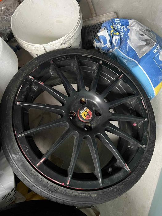 Jantes TEC abarth c/pneus
