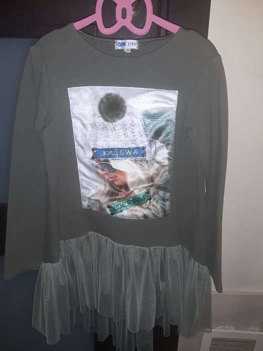 Tunika  bluza  134 dziewczęca