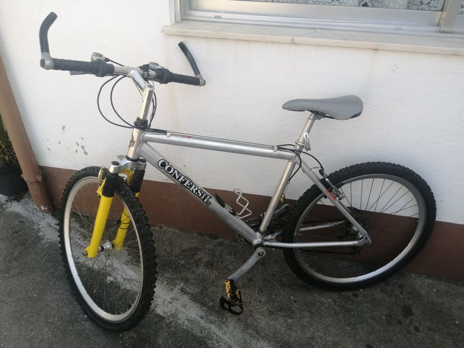 Tenho uma bicicleta usada