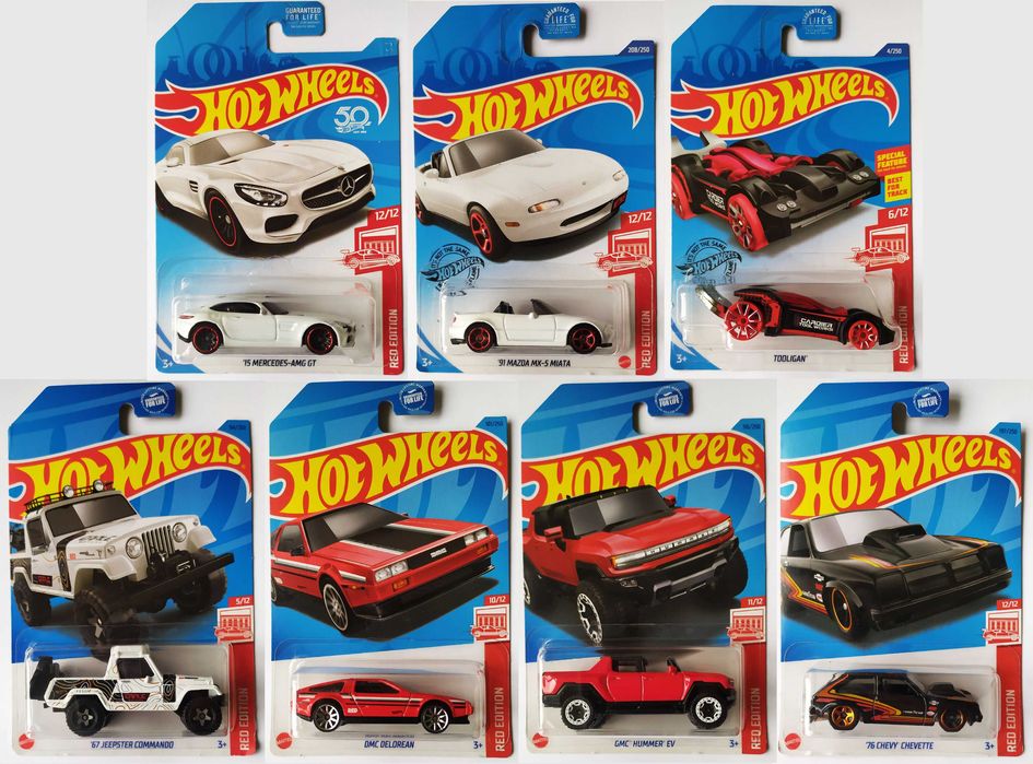 Hot Wheels Target Red Edition: 250 грн. - Коллекционирование Киев