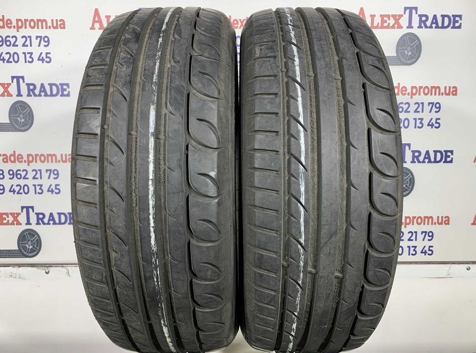 2 шт. 205/55 R17 Sebring UHP літні шини вживані, 2021 рік, 6 мм