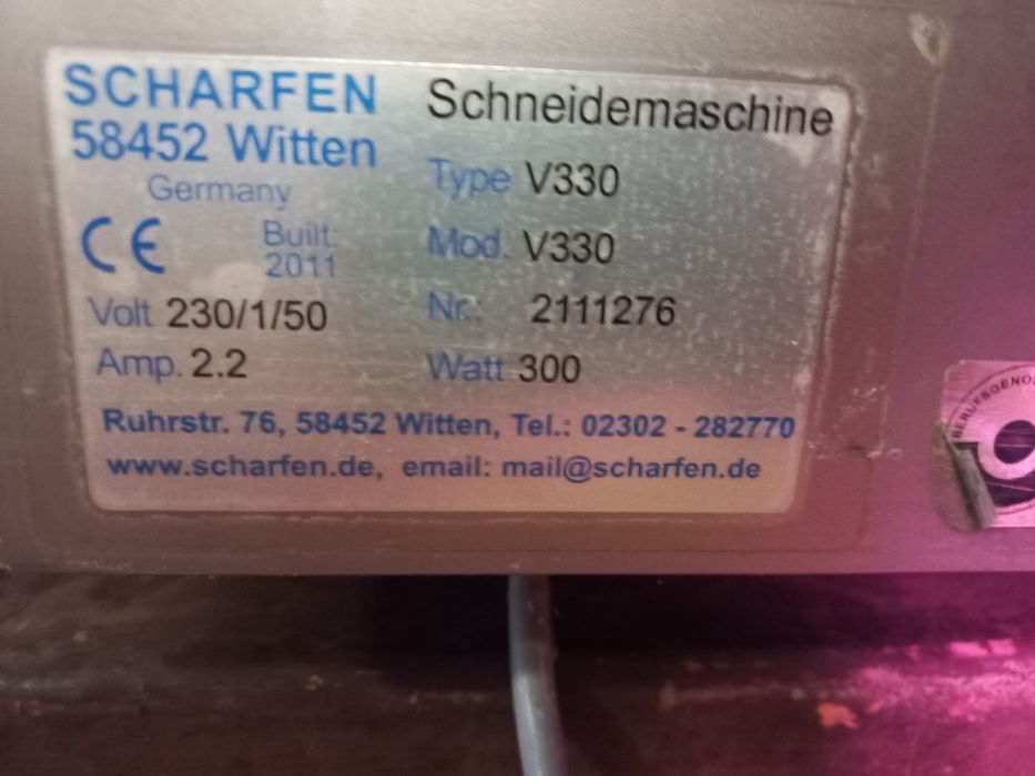 Krajalnica Scharfen V330