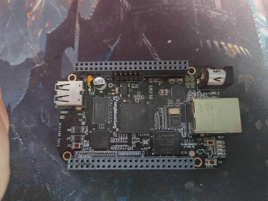 BeagleBone Black + Zasilacz + Konwerter USB
