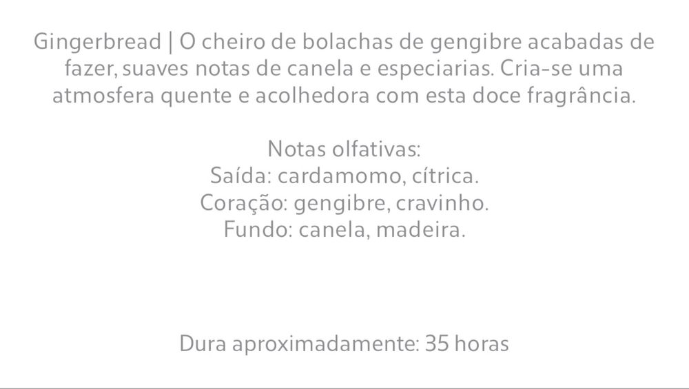 (900 G) Vela Aromática GINGERBREAD Zara Home NOVO