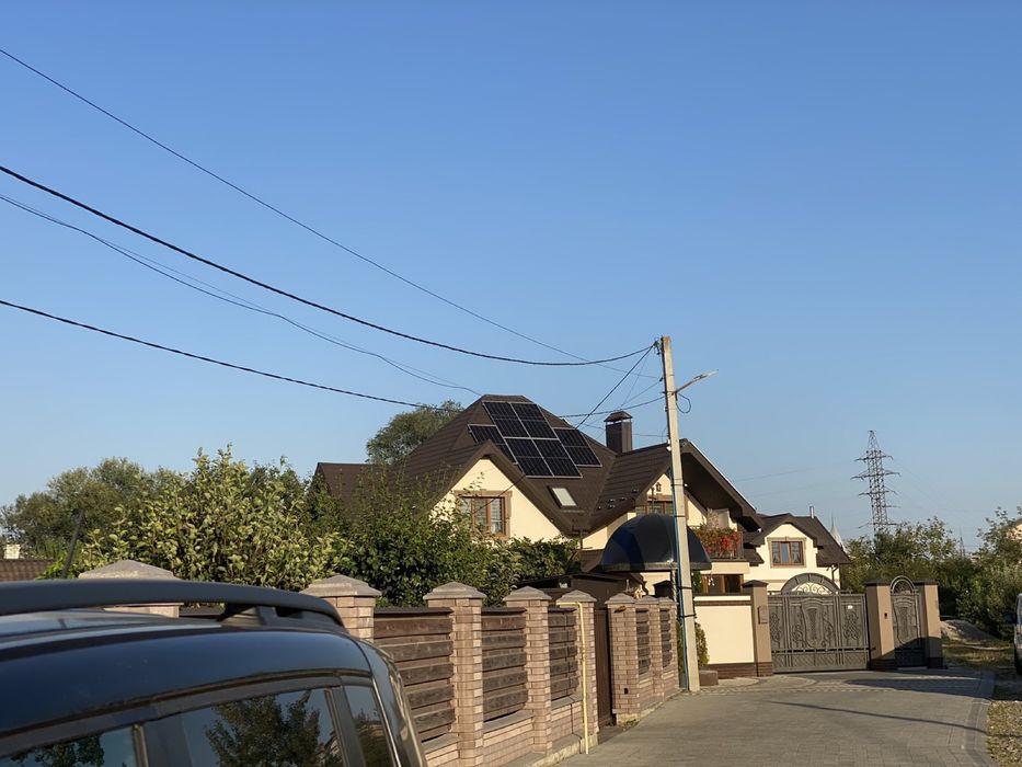 Установка сонячних панелей! Монтаж сонячних станцій!