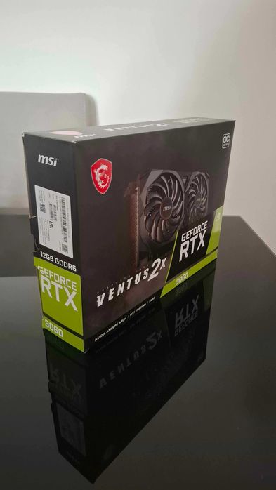 Placa Gráfica MSI GeForce RTX 3060 Ventus 2X 12G OC